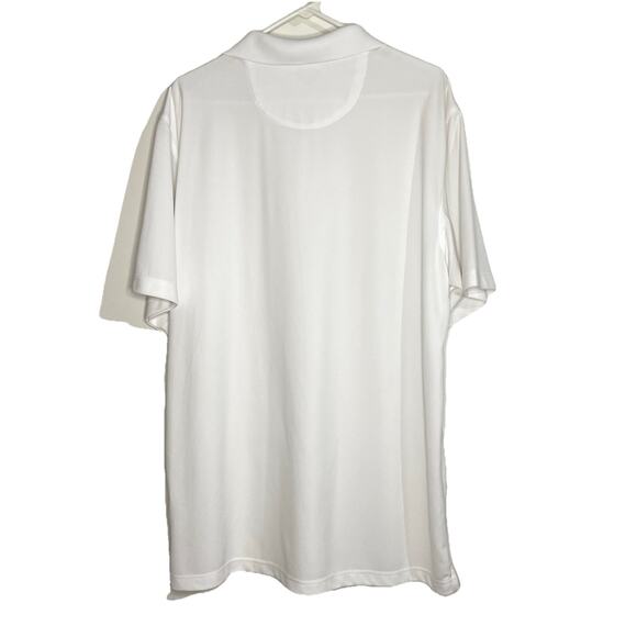 Callaway White Golf Polo Shirt Lightweight Performance Activewear Men Size XXL - Picture 2 of 5